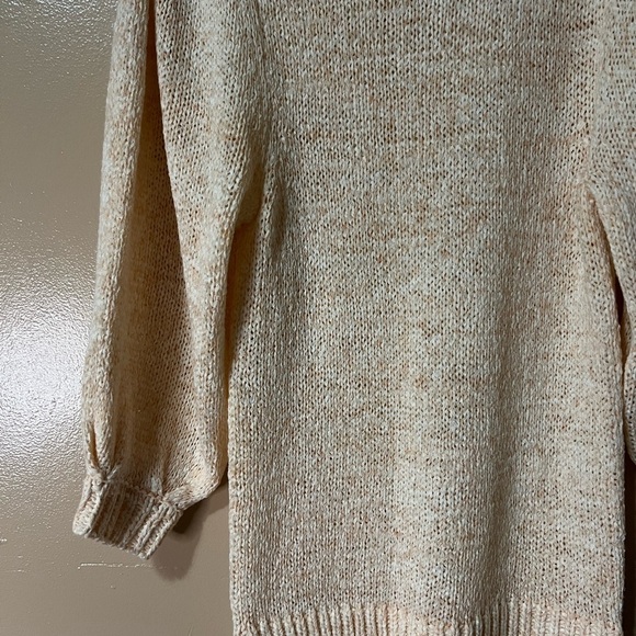 Ann Taylor Cream Turtleneck Sweater - Picture 3 of 3